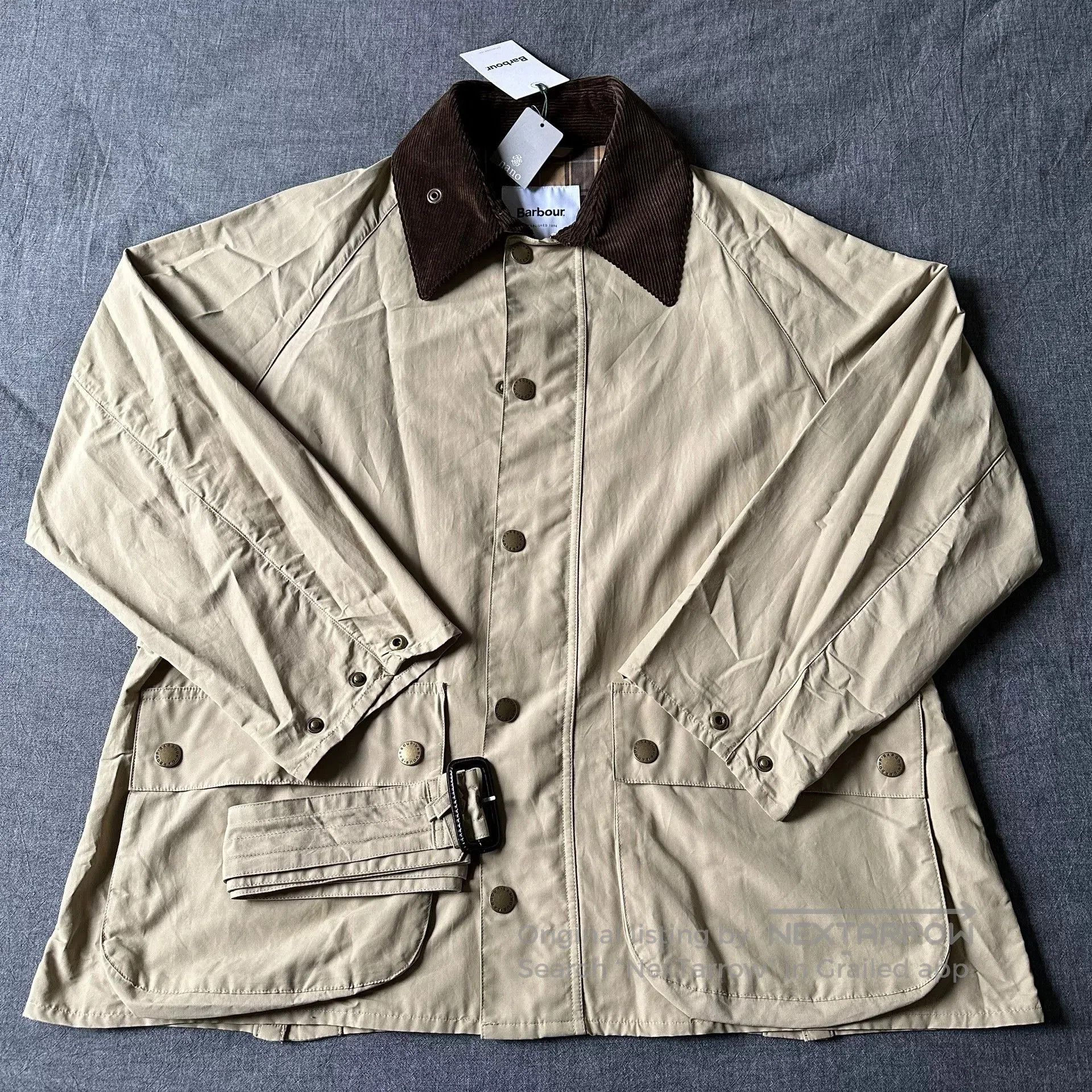 Barbour Barbour OS Oversize Bedale Belted Jacket. Size US M / EU 48-50 / 2 - 1 Thumbnail