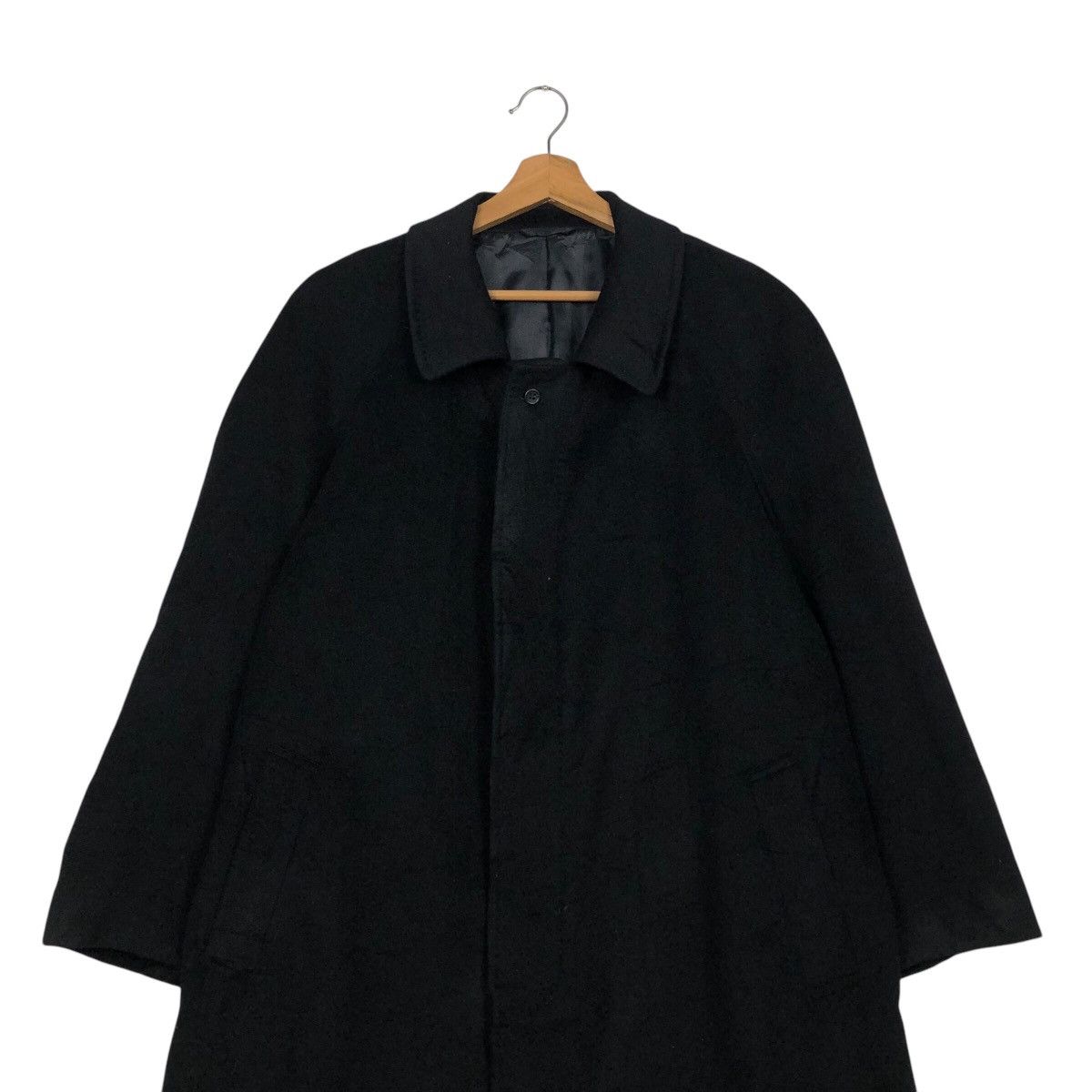 Japanese Brand × Vintage 📌Vintage Wool Long Jacket Valentino Rudy Italy Issey Miyake Size US L / EU 52-54 / 3 - 4 Thumbnail