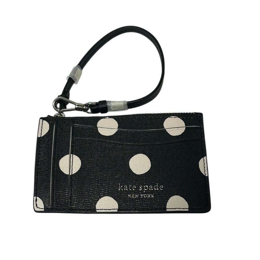 Kate Spade Morgan Sunshine Dot Card Case Wristlet
