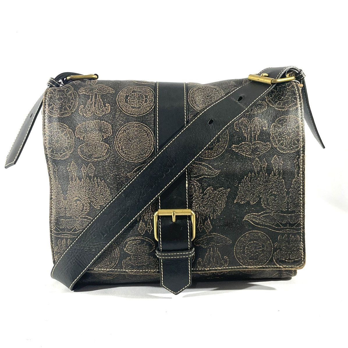 Vivienne Westwood Vintage Soft Leather Flap Messenger Bag Grailed