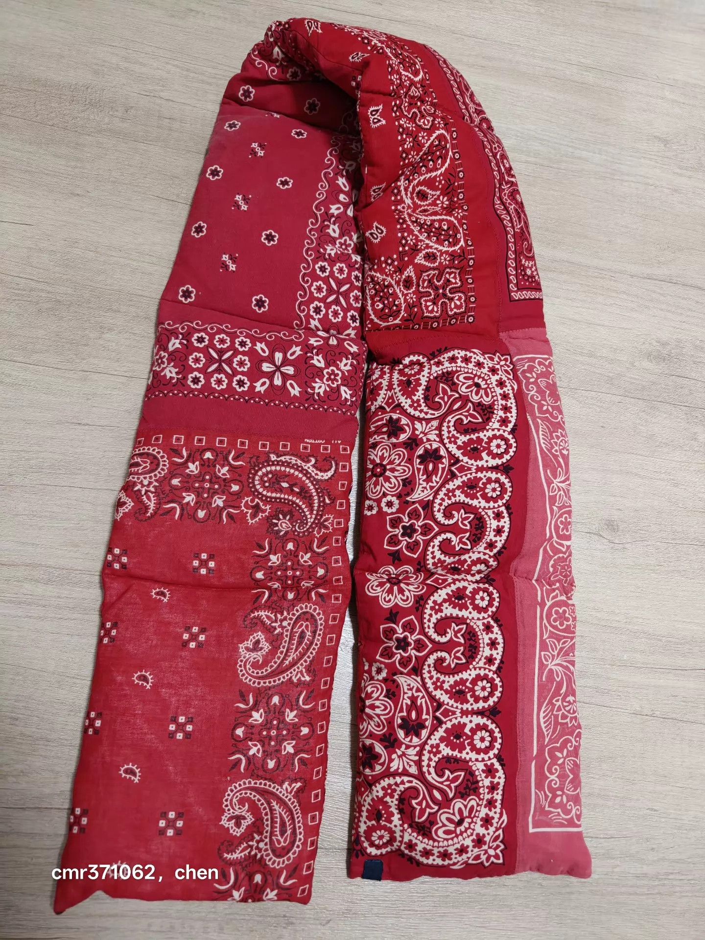 Visvim VISVIM 16 ICT Red Vintage Bandana Down Scarf Size ONE SIZE - 4 Thumbnail