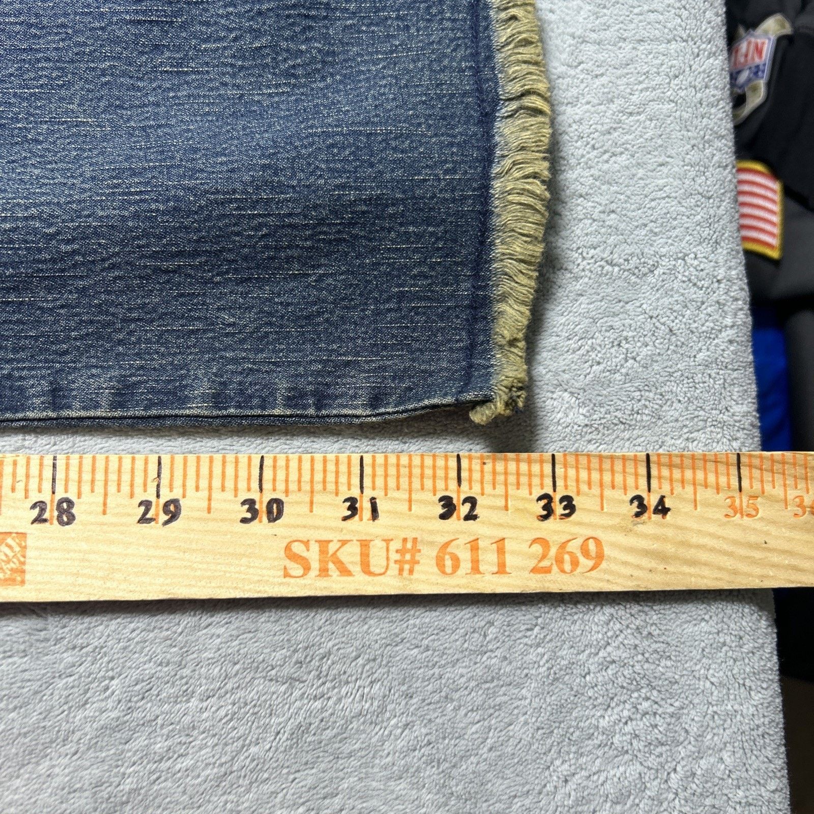 Joe Boxer Beyond Baggy Jeans Womens 21 42x33 Raw Hem Zip Sides Baggie Size US 42 / EU 58 - 14 Thumbnail