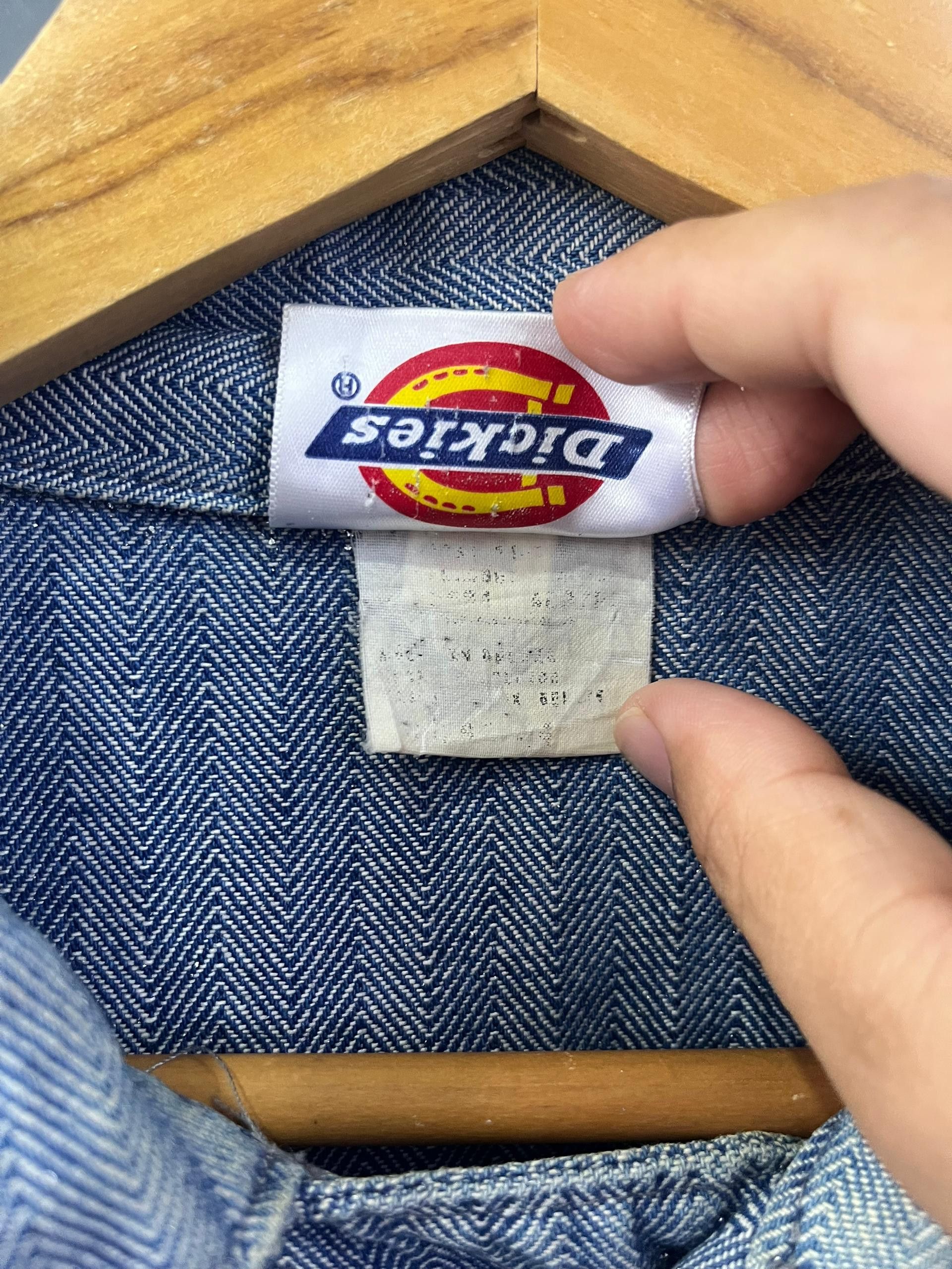 Dickies Vintage Dickies Herringbone Denim Coverall Size US 42 / EU 58 - 9 Thumbnail
