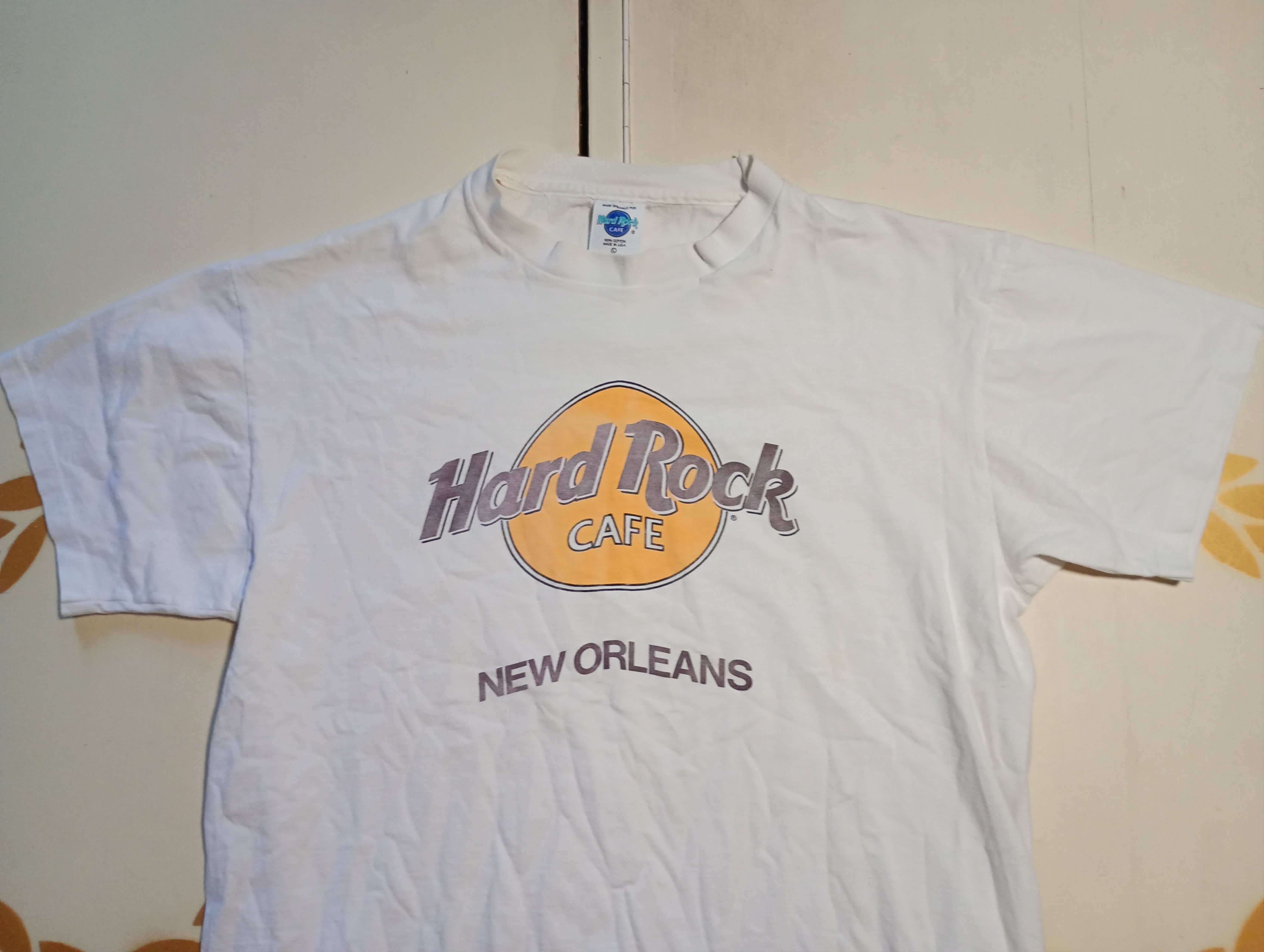 Hard Rock Cafe Hard Rock Cafe New Orleans T-Shirt 90's Size US L / EU 52-54 / 3 - 4 Thumbnail