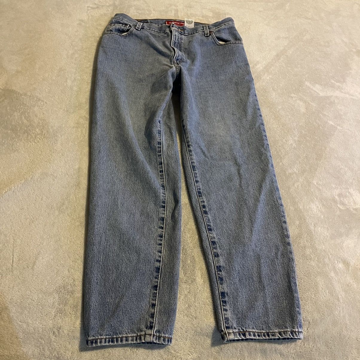 Levi's Vintage Levi's 550 Jeans Women 16 Blue Relaxed Fit Tapered Size 33" - 1 Thumbnail