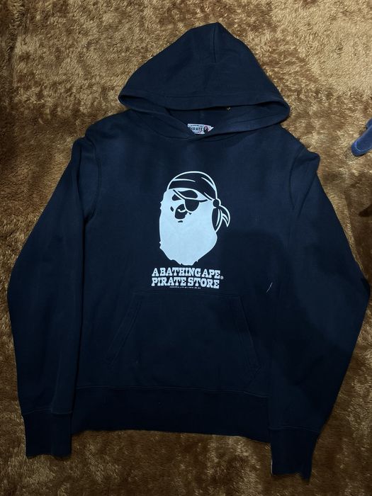 Bape on sale pirate hoodie