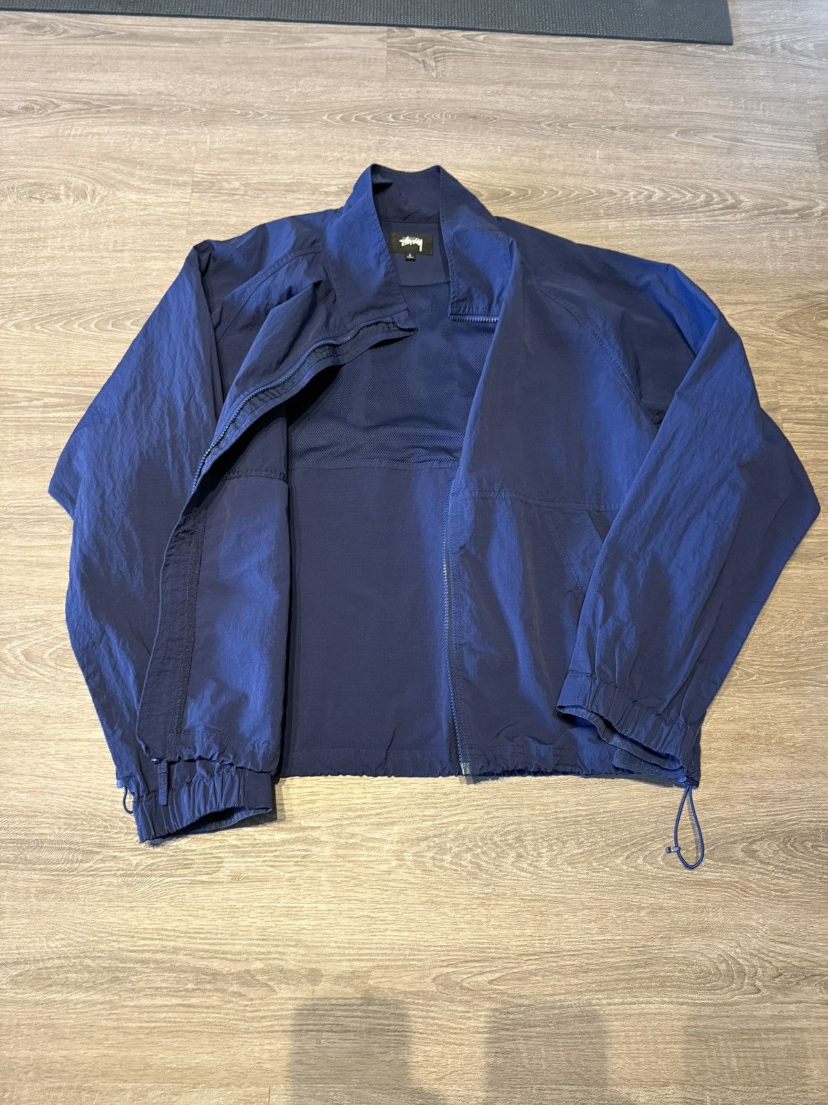 Stussy Stussy Navy Blue Beach Jacket Size US L / EU 52-54 / 3 - 5 Thumbnail