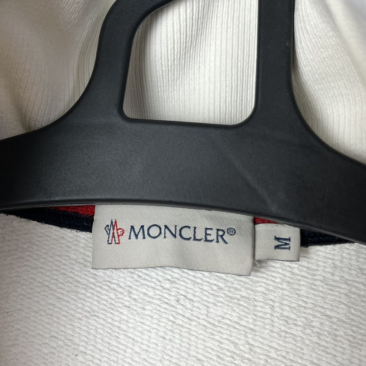 Moncler Vintage Moncler Maglia Cardigan Track Jacket Big Logo Patch Size US M / EU 48-50 / 2 - 8 Thumbnail