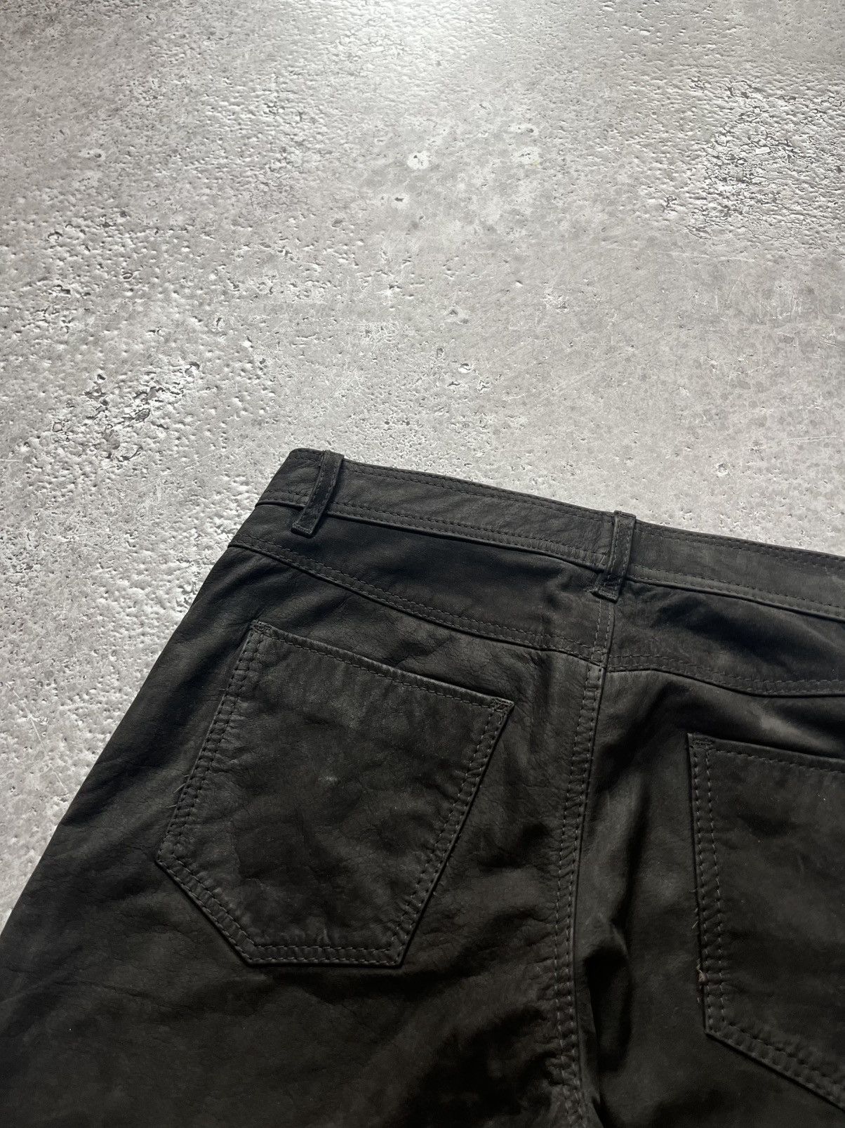 Leather × Vintage Tom Ramsey Black Leather Biker Pants Size 50 Size US 32 / EU 48 - 6 Thumbnail