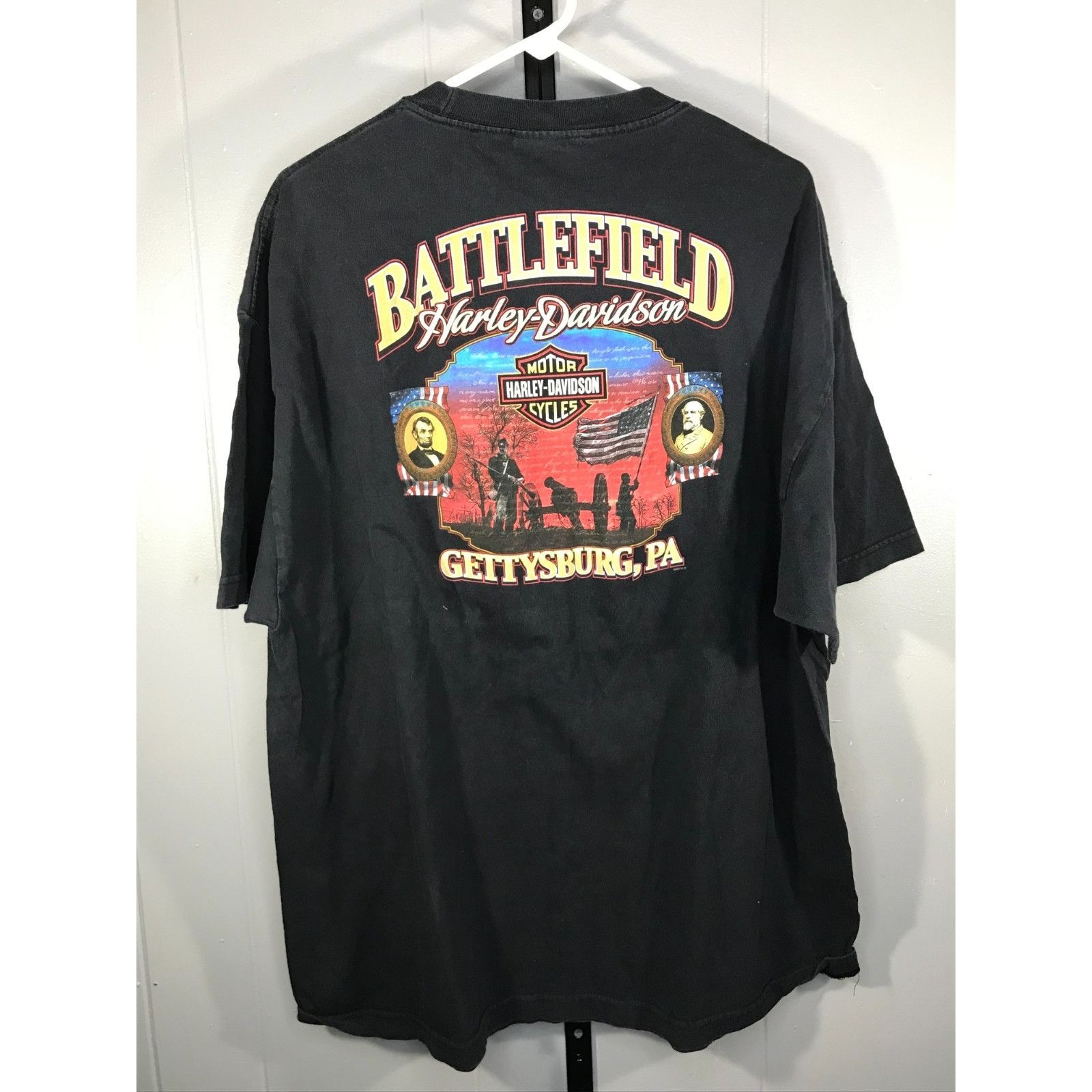 Harley Davidson Harley Davidson T-Shirt Mens sz 2XL Pin up girl model Gettys Size US XXL / EU 58 / 5 - 2 Thumbnail