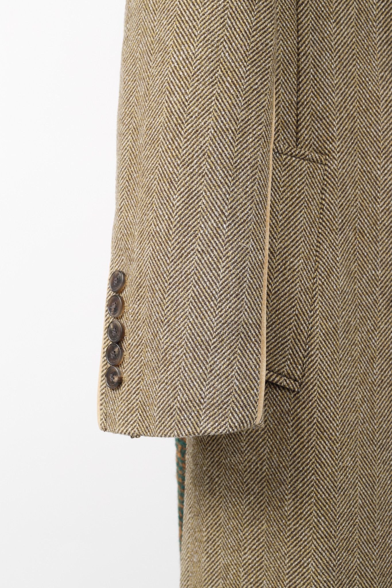 Andersson Bell Andersson Bell Chloe Brown Herringbone Back Pleats Coat Size M / US 6-8 / IT 42-44 - 6 Thumbnail