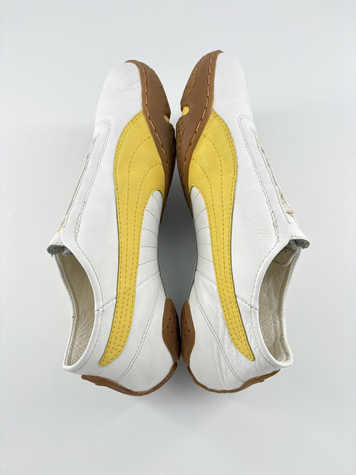 Puma Puma 2000s vintage real leather sneakers Y2K mostro Size US 5 / EU 37 - 8 Thumbnail
