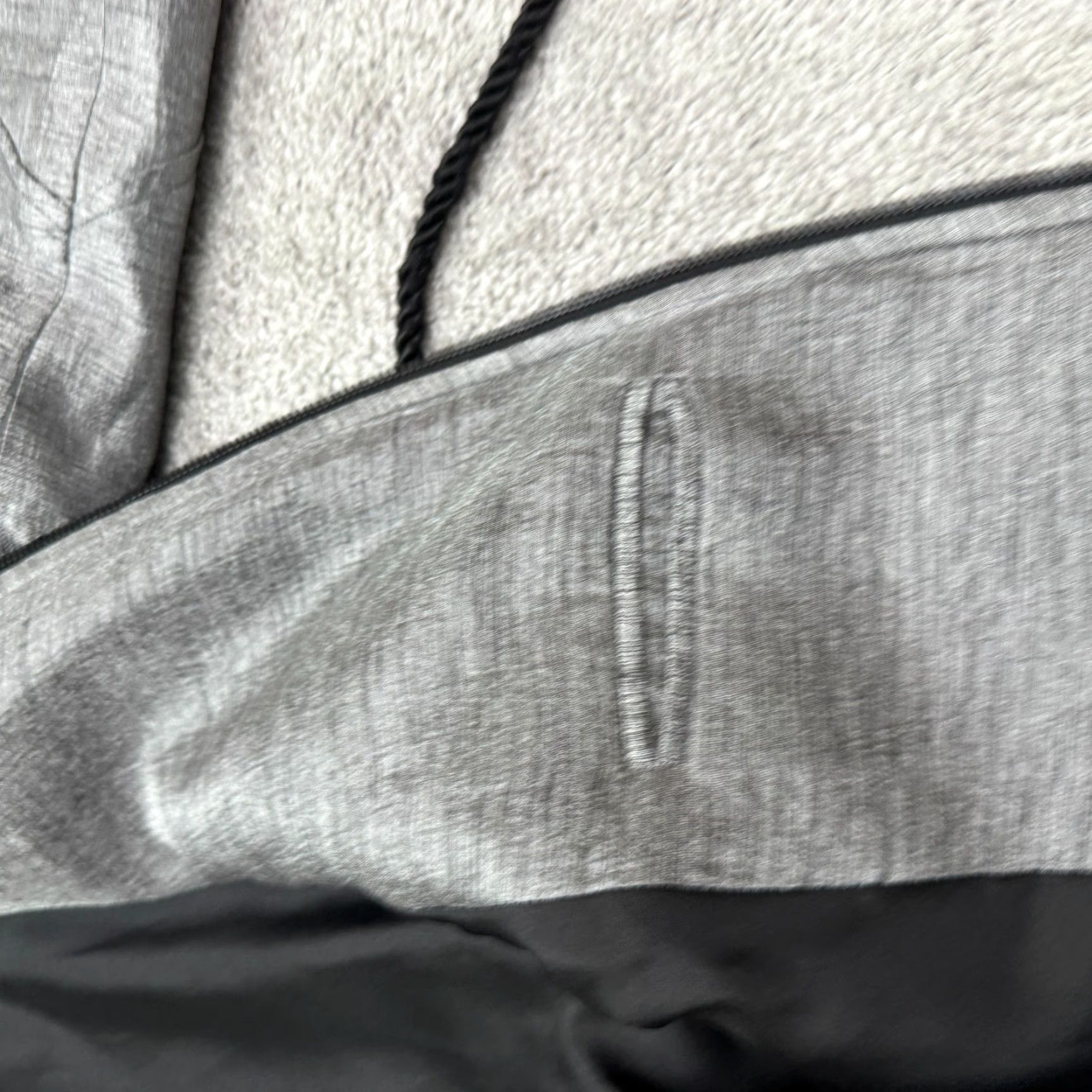 Vintage Chico's Laveer Military Utility Field Jacket Womens Gray Rope Belt Full Zip Coat Travel Size S / US 4 / IT 40 - 6 Thumbnail
