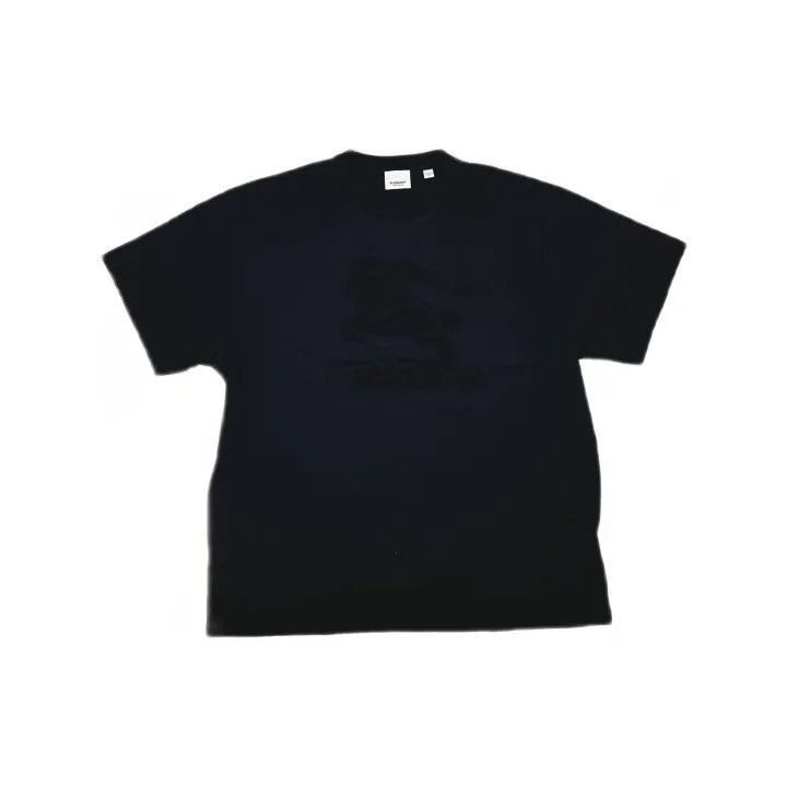 Burberry Burberry Burberry SS23 Black Logo Short Sleeve T-Shirt-250 Size US M / EU 48-50 / 2 - 2 Thumbnail