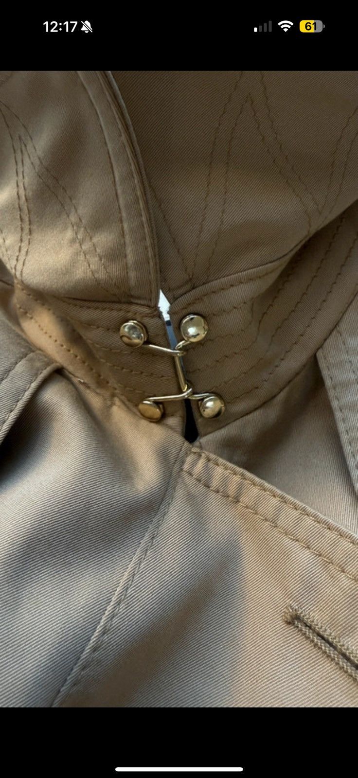 Burberry Burberry Prorsum Trench Coat Size S / US 4 / IT 40 - 10 Thumbnail