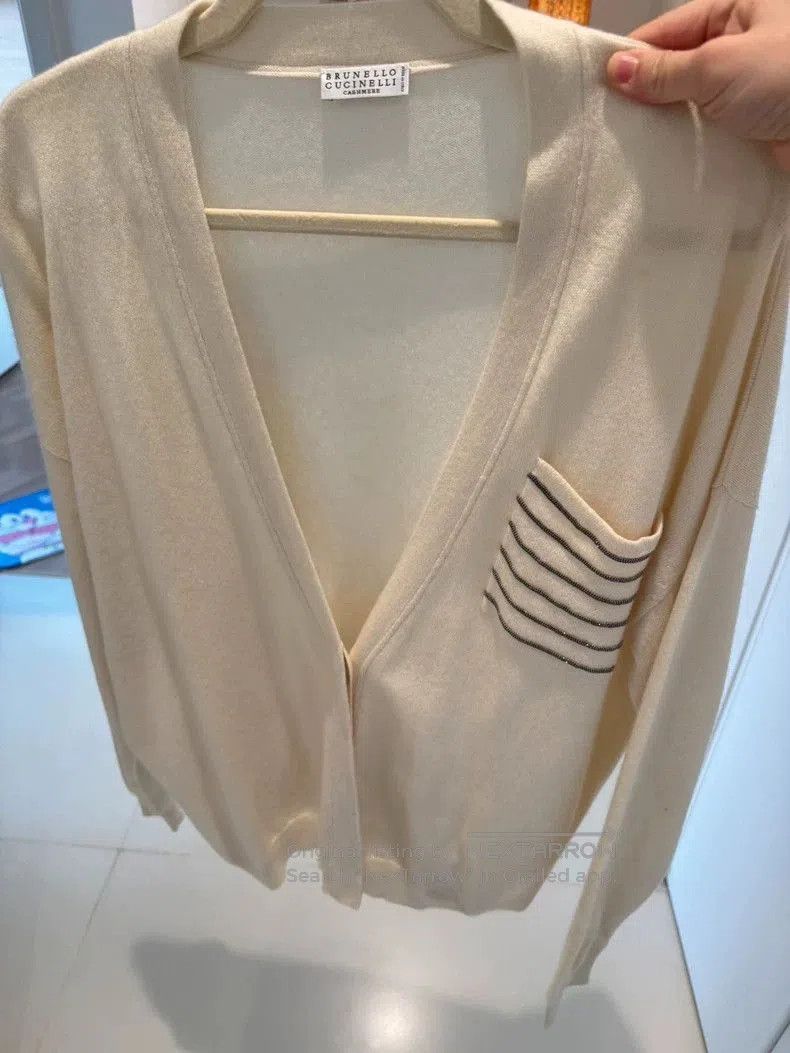 Brunello Cucinelli Brunello Cucinelli Cashmere Cardigan. Size US M / EU 48-50 / 2 - 1 Thumbnail