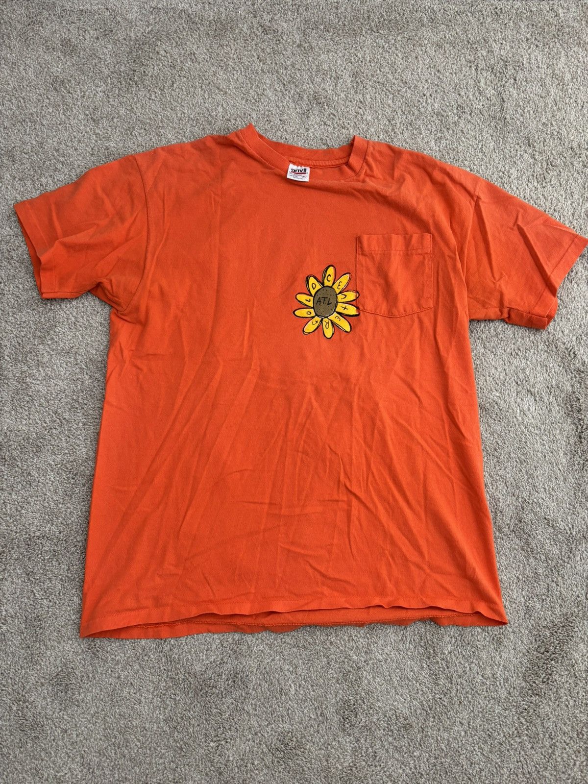 Anvil Vintage Atlanta Centerfold T Shirt Size US XL / EU 56 / 4 - 1 Thumbnail