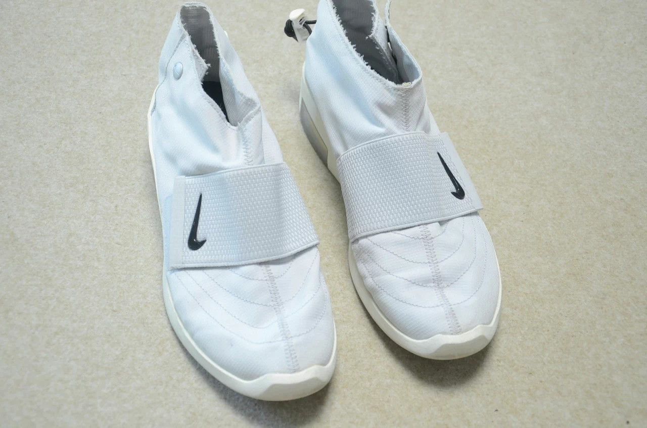 Nike Nike x FOG Gray Velcro Tech Sneaker Size US 9.5 / EU 42-43 - 2 Thumbnail