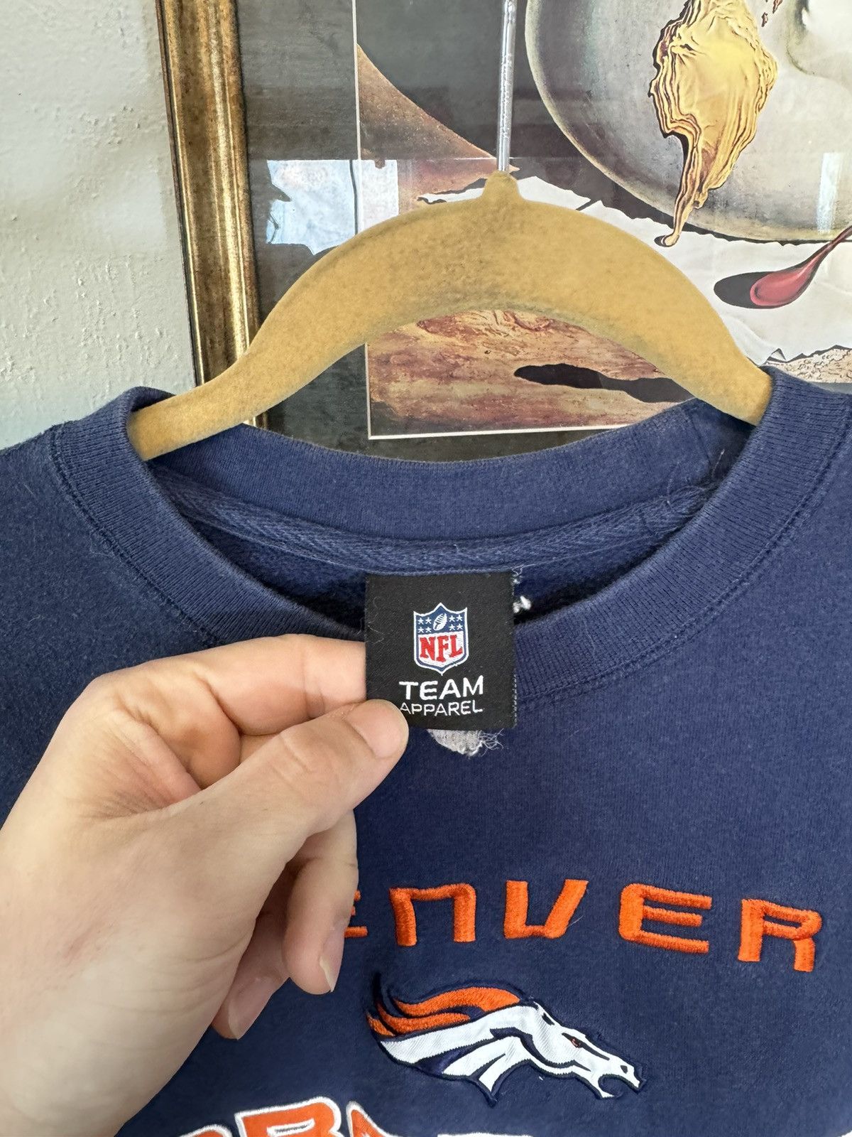 NFL × Vintage Vintage Denver Broncos Sweatshirt Size US L / EU 52-54 / 3 - 6 Thumbnail