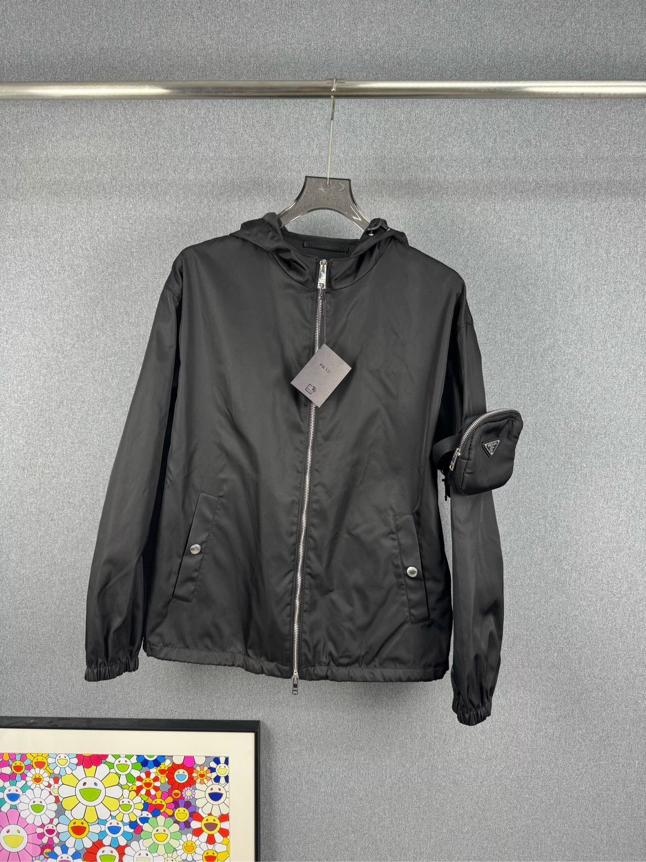 Prada Prada Pocket Triangle Logo Nylon Jacket Size US M / EU 48-50 / 2 - 1 Thumbnail