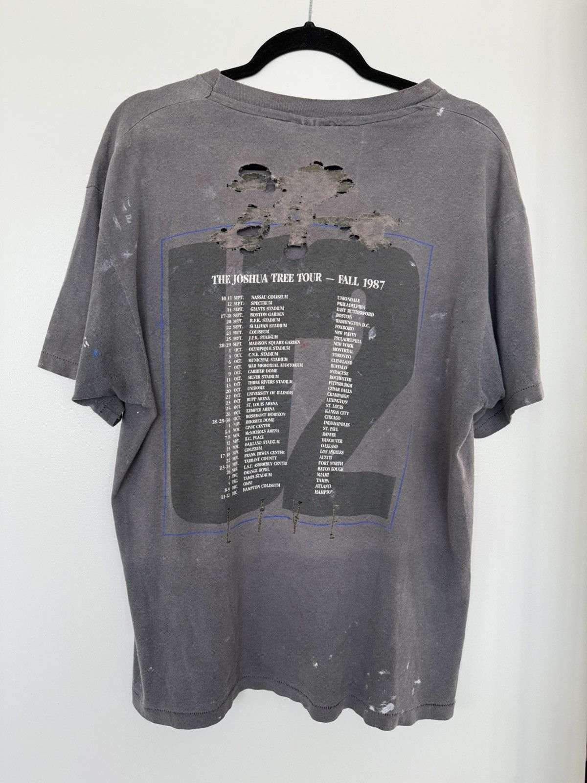 Vintage U2 1987 Size US XL / EU 56 / 4 - 7 Thumbnail