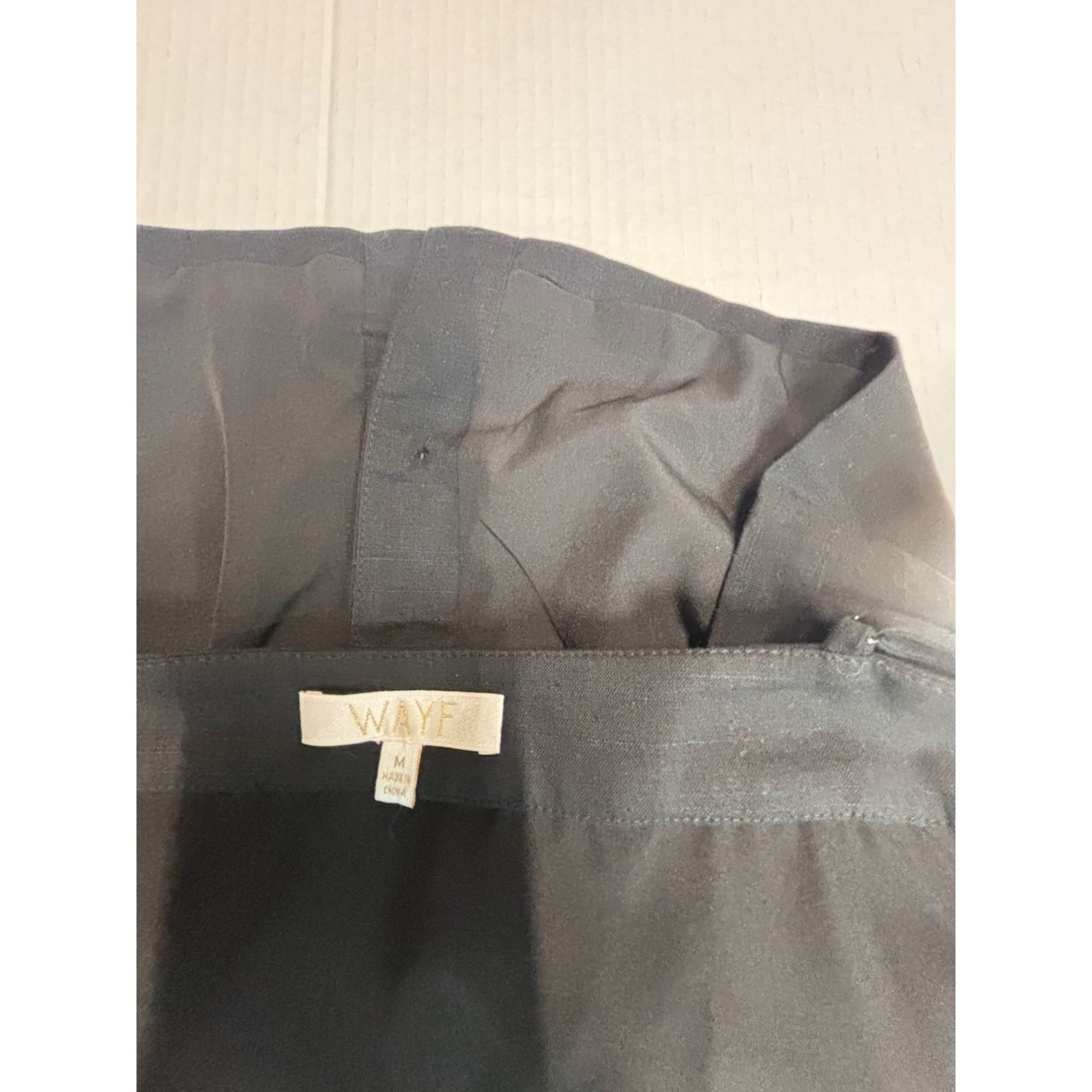 Other WAYF Women’s Linen Blend Cynthia Camisole, Black, Sz. M Size M / US 6-8 / IT 42-44 - 9 Thumbnail
