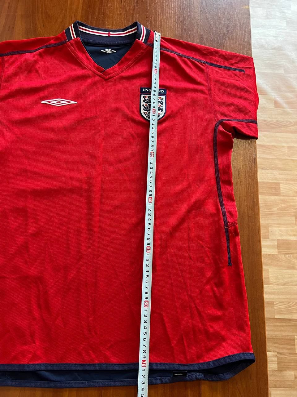 Umbro 2002/04 ENGLAND TEAM REVERSIBLE SOCCER JERSEY SHIRT UMBRO L Size US L / EU 52-54 / 3 - 11 Thumbnail