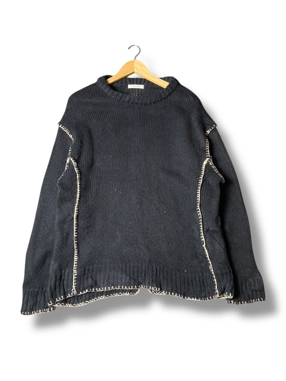 Japanese Brand Freaks Store Brand Hand Stitch Knitwear (169) Size ONE SIZE - 2 Thumbnail