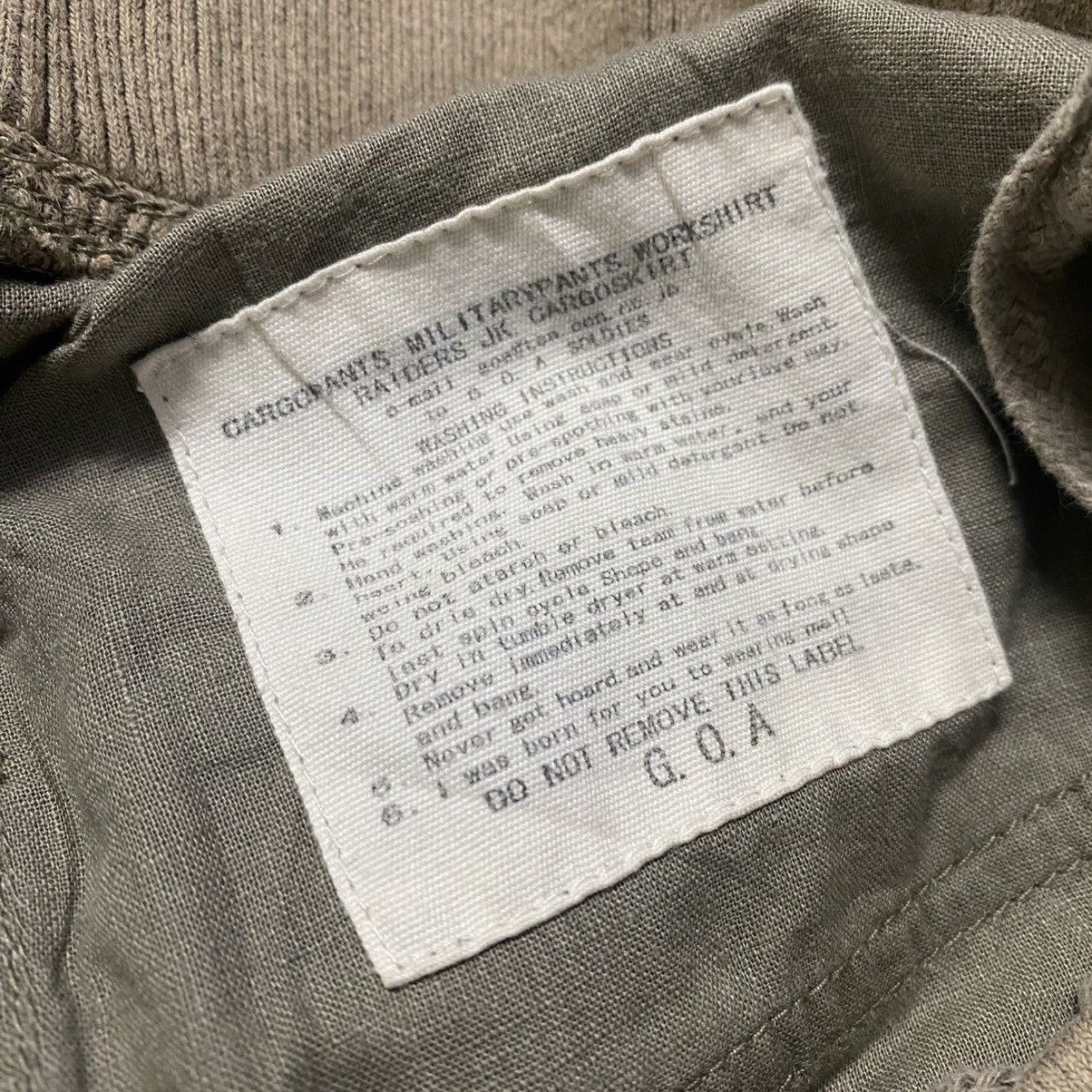 G.O.A Cargo Flare Pants 3d Pocket