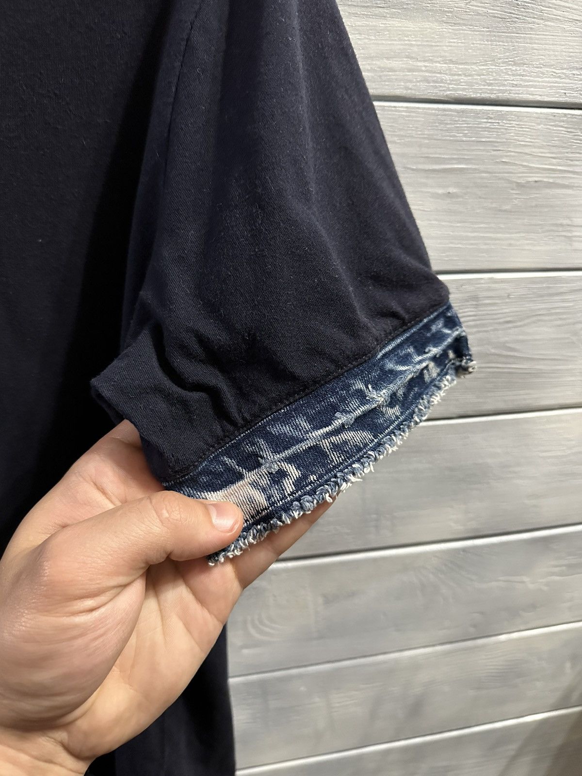 Diesel Rare T-Shirt Diesel Avant-Garde style Jeans Long Punk Y2K Size US S / EU 44-46 / 1 - 4 Thumbnail