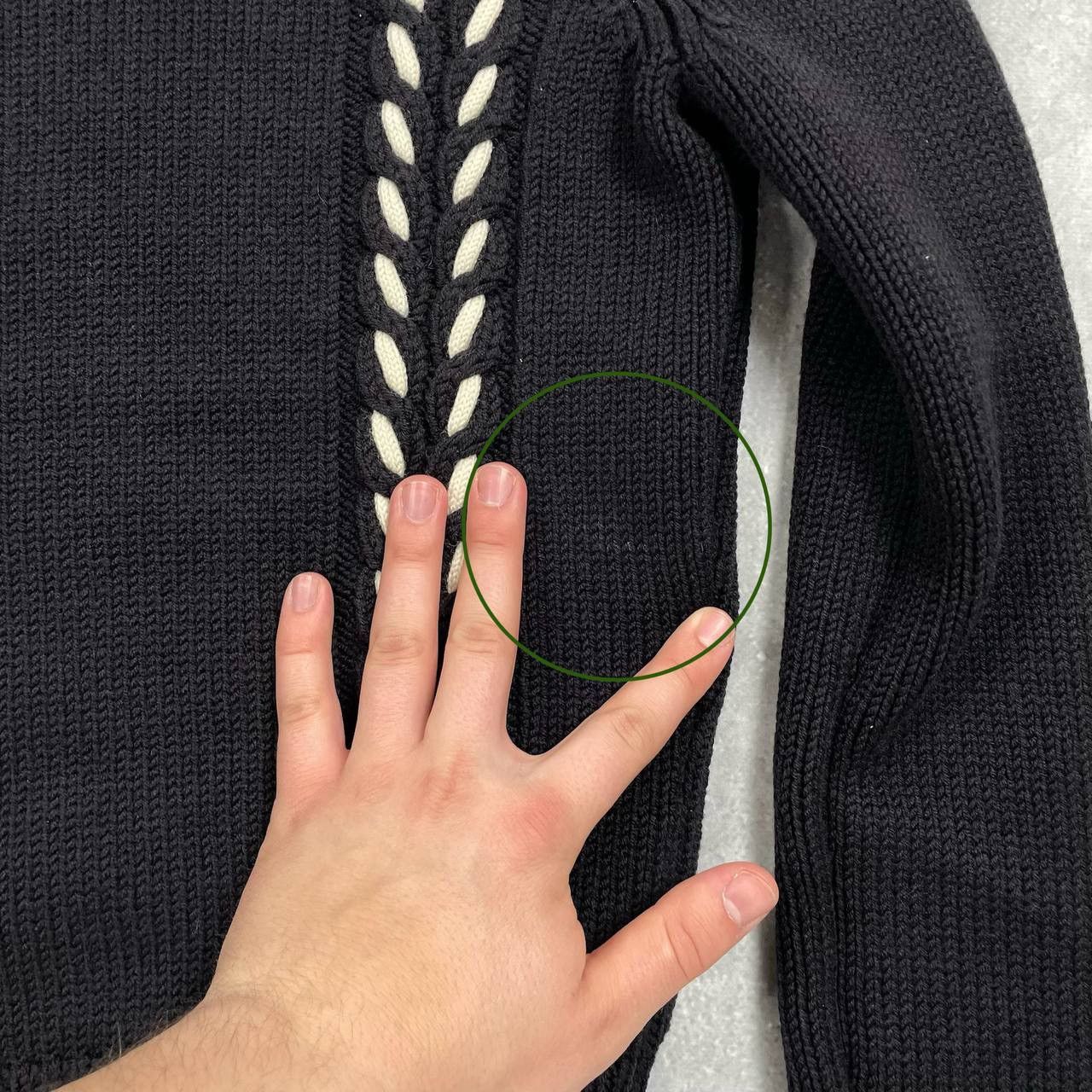 Celine Celine Turtleneck Contrast Cable Knitted Sweater Women’s Size S / US 4 / IT 40 - 16 Thumbnail