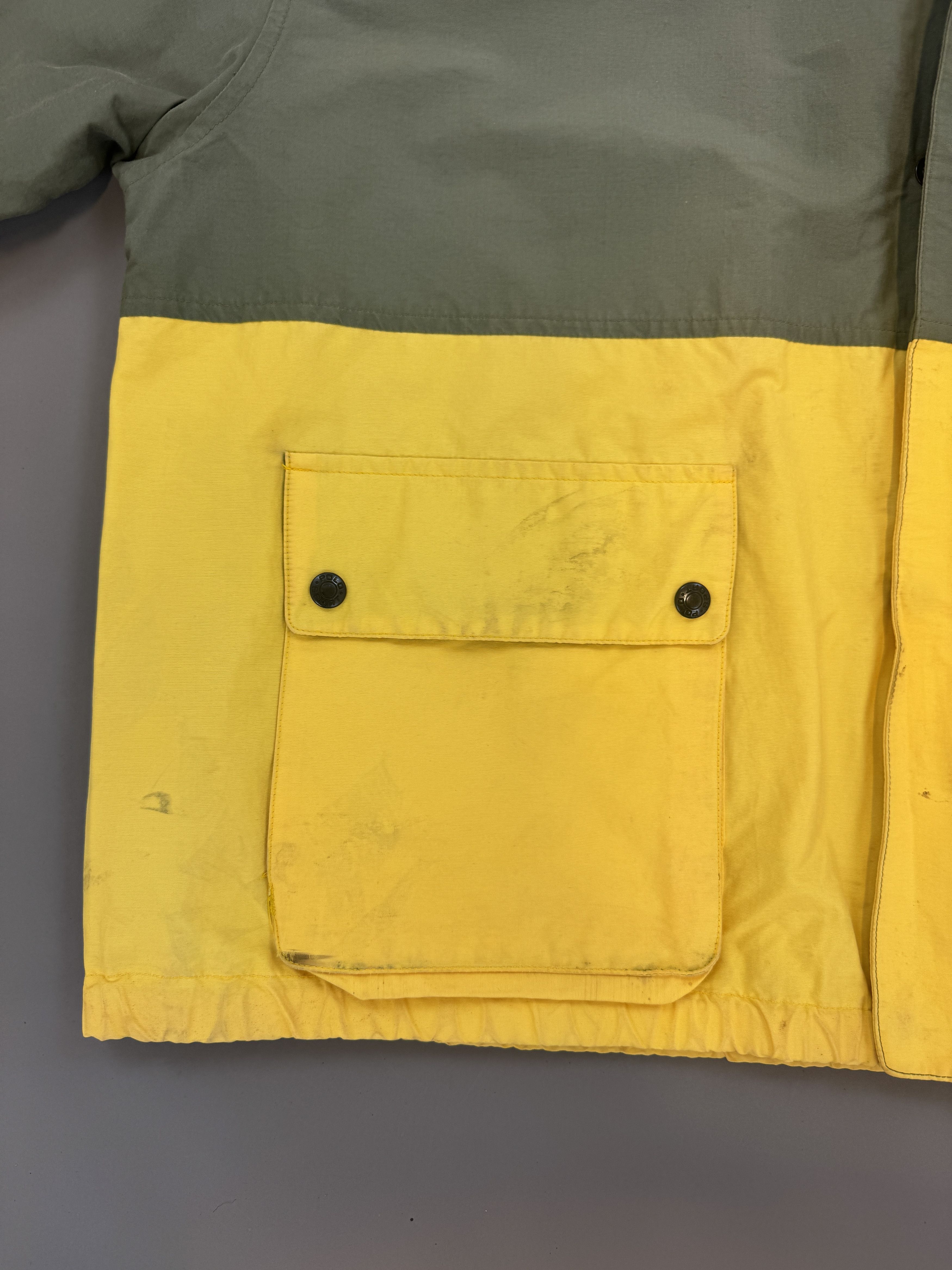 Ralph Lauren Sport Vintage Polo Sport Olive & Yellow Windbreaker Size US XL / EU 56 / 4 - 8 Thumbnail