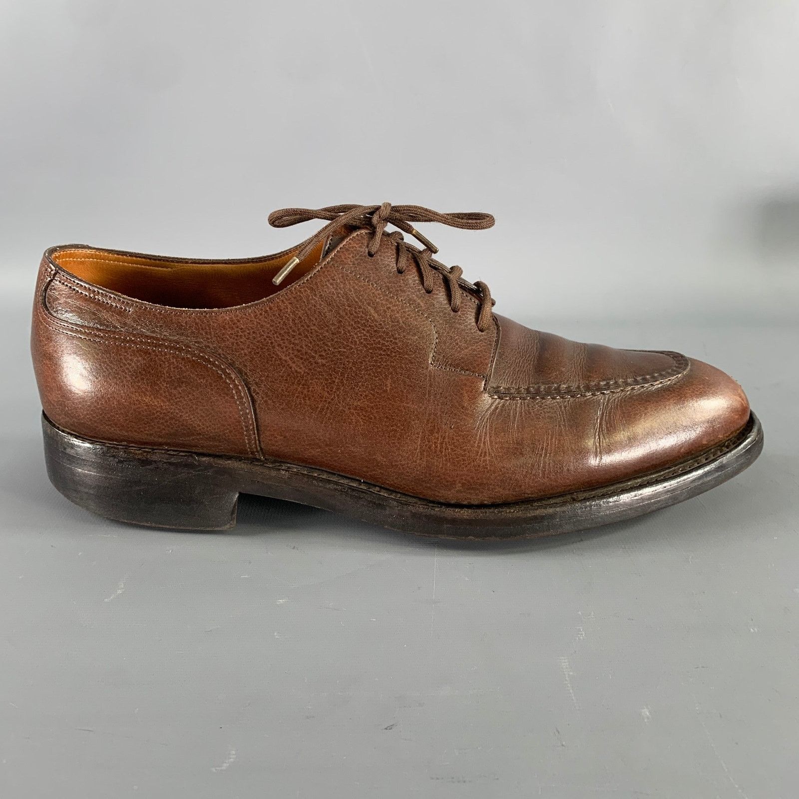 John Lobb JOHN LOBB Size 9 Brown Leather Split Toe Lace Up Shoes Size US 9 / EU 42 - 2 Thumbnail