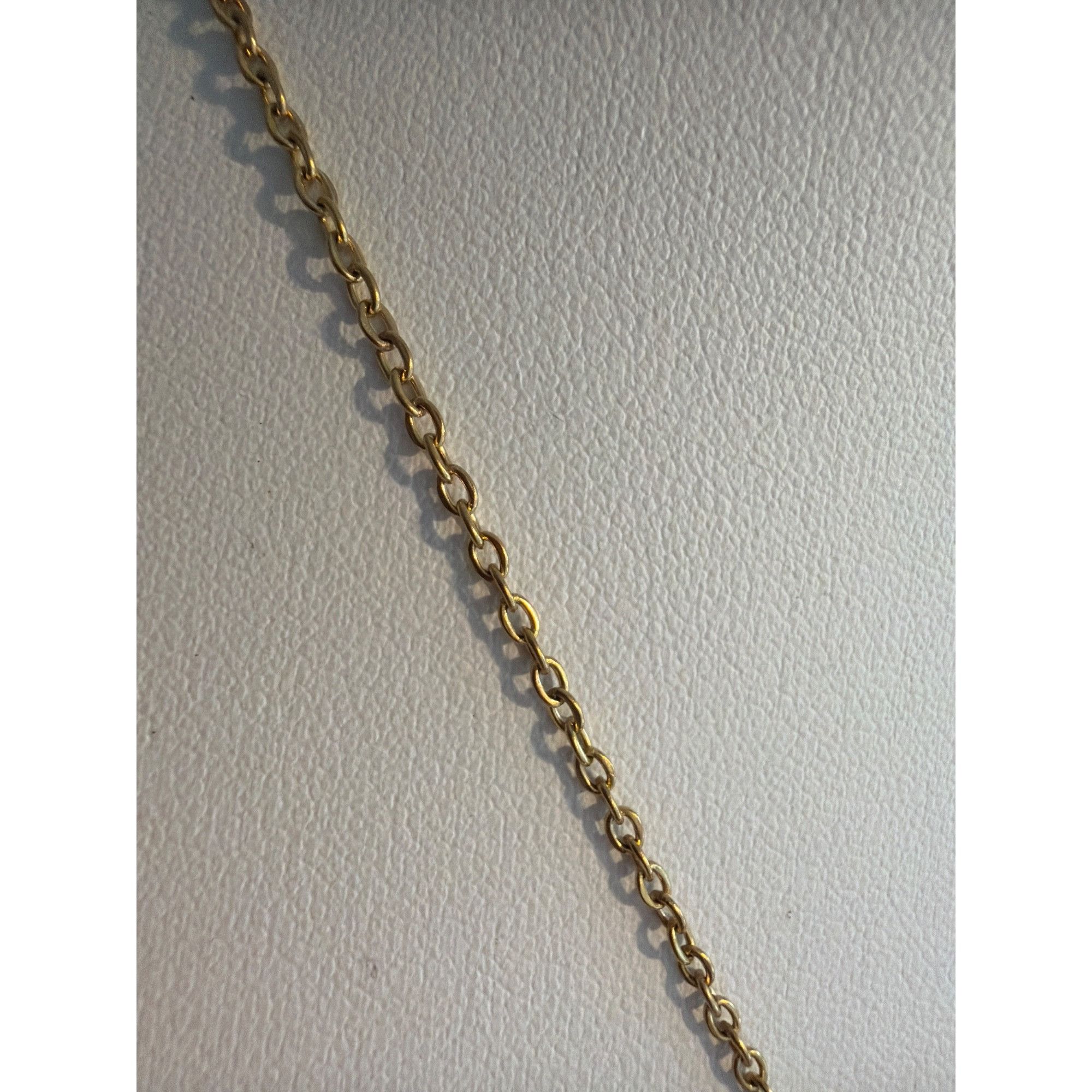 Other Gold Tone Snake Pendant Necklace Textured Serpent Adj 22" Un Size ONE SIZE - 3 Thumbnail