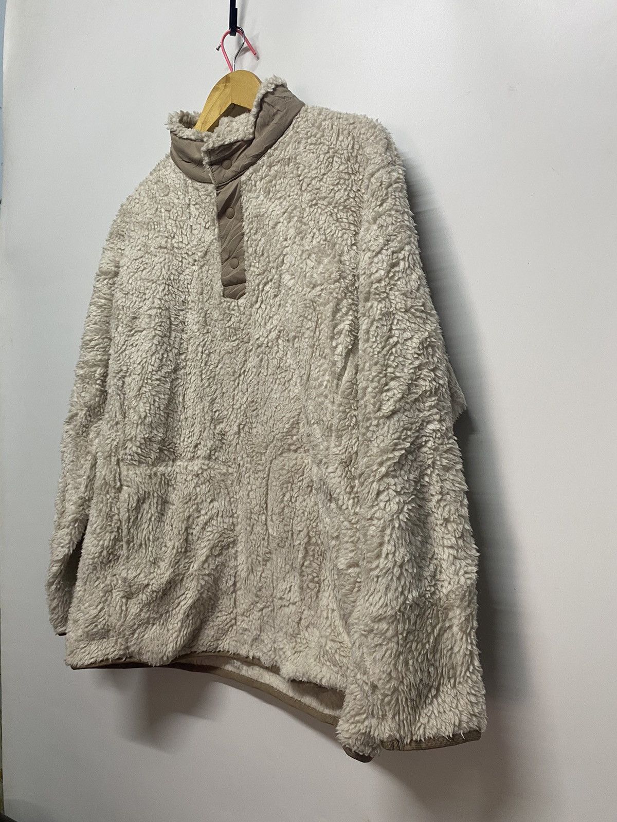 Uniqlo × White Mountaineering Uniqlo x White Mountaineering Sherpa Half Button Jacket Size US L / EU 52-54 / 3 - 3 Thumbnail