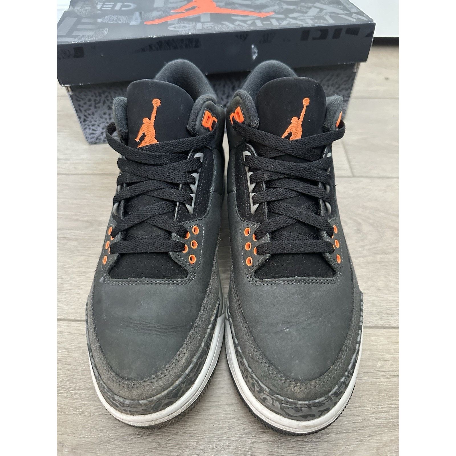 Jordan Brand Air Jordan 3 Retro Fear Pack Men's Sneakers 2023 Size 8 Size US 8 / EU 41 - 3 Thumbnail