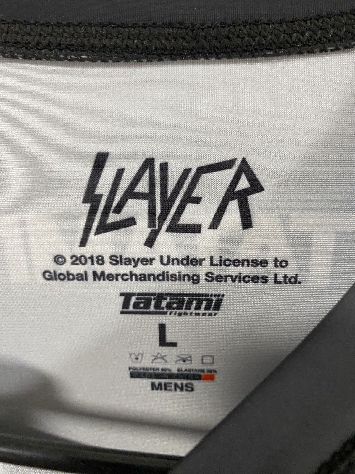 Slayer Slayer Tatami 2018 UFC MMA Long Sleeve Jersey Size: L Size US L / EU 52-54 / 3 - 3 Thumbnail