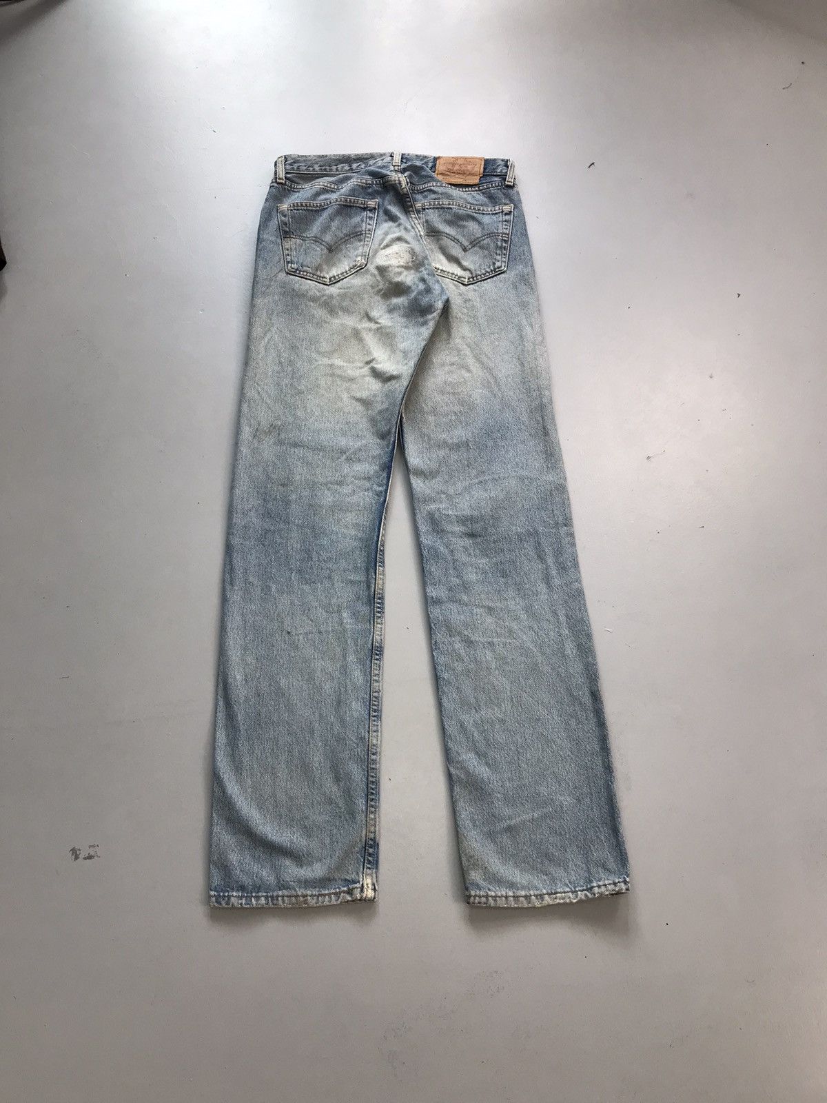 Levi's Vintage Levi’s 501 distressed denim Size US 32 / EU 48 - 2 Thumbnail