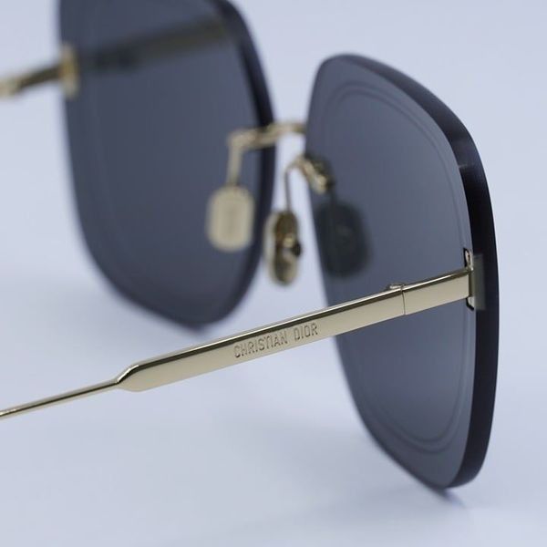 Dior New Dior ULTRADIOR SU B0A0 Sunglasses - Gold Frame, Smoke Size ONE SIZE - 7 Thumbnail