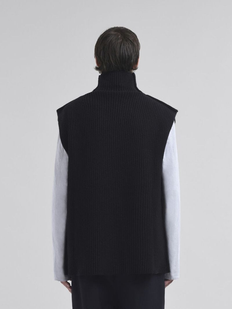 Marni o1w1db11125 Inara Sweater in Black Size S / US 4 / IT 40 - 3 Thumbnail