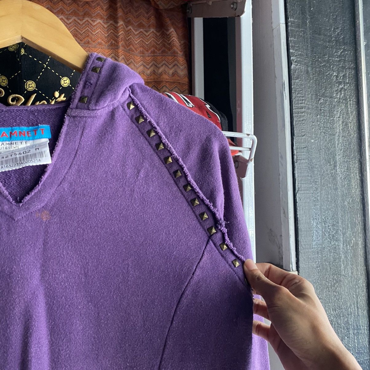 Katharine Hamnett London Hamnett Cut & Sewn Studded Hoodies Size US M / EU 48-50 / 2 - 12 Thumbnail