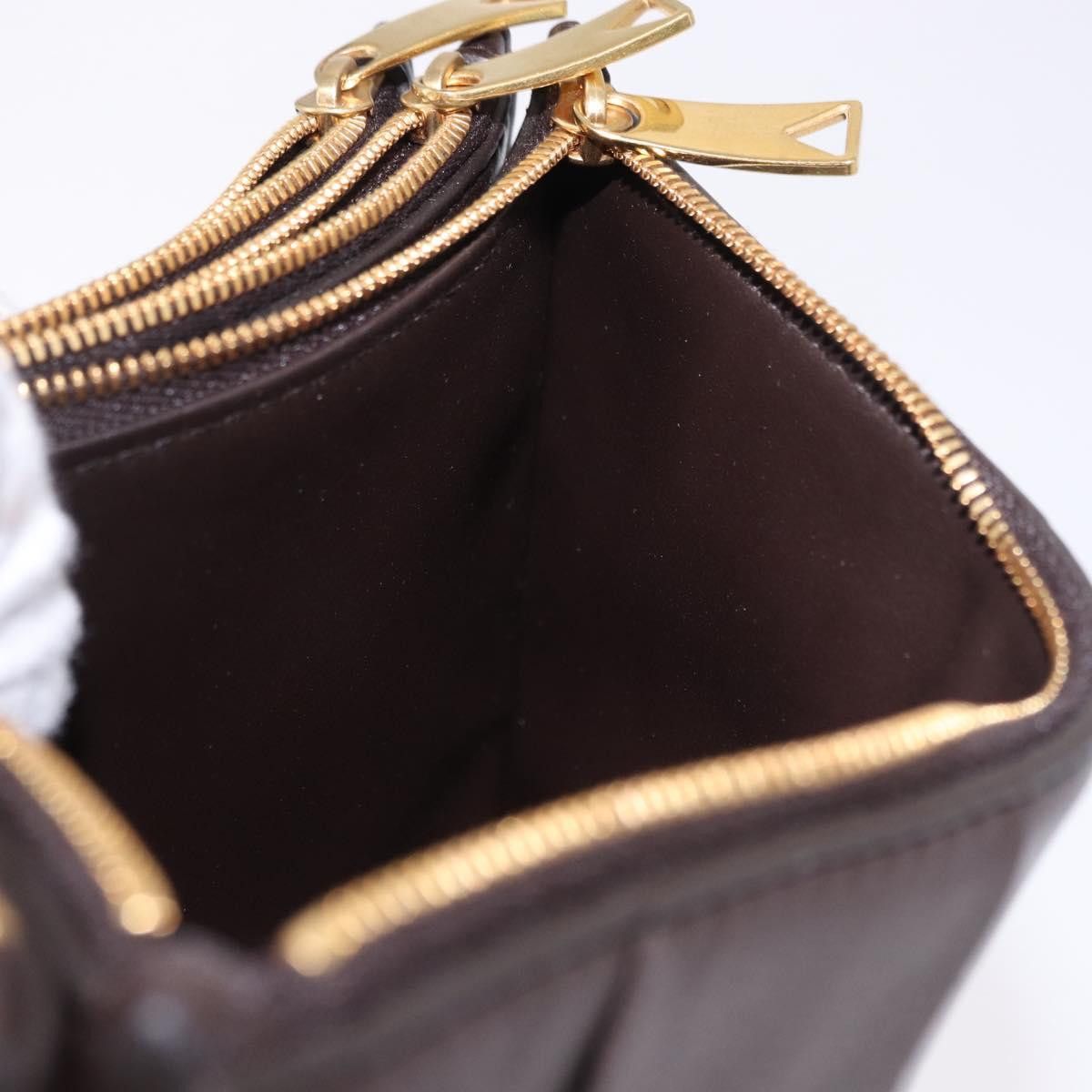 Bottega Veneta BOTTEGA VENETA MAXI INTRECCIATO Clutch Bag Leather Dark Size ONE SIZE - 21 Thumbnail
