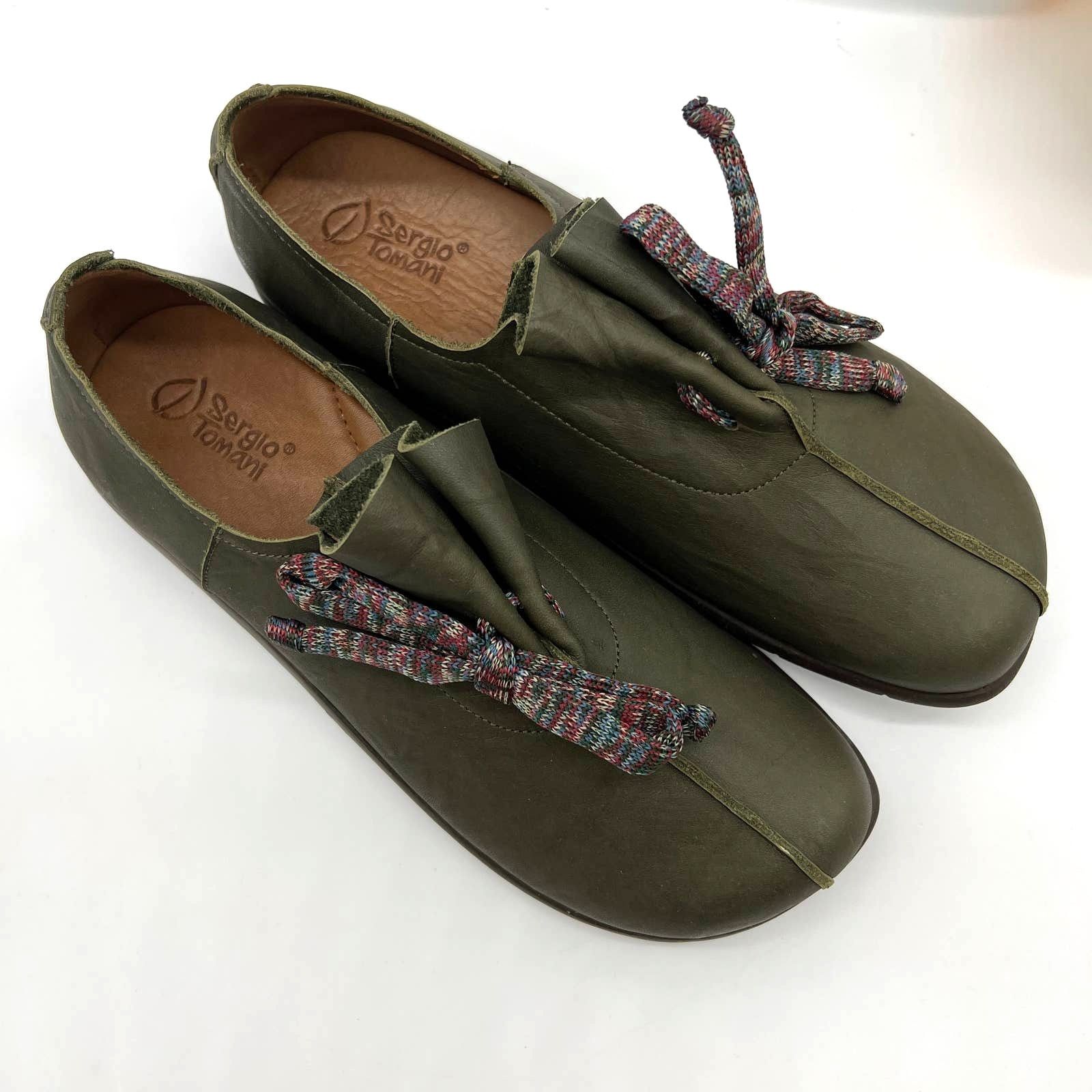 Other Sergio Tomani Leather Slip-On Shoes Womens Size 7.5US Size US 7.5 / IT 37.5 - 2 Thumbnail