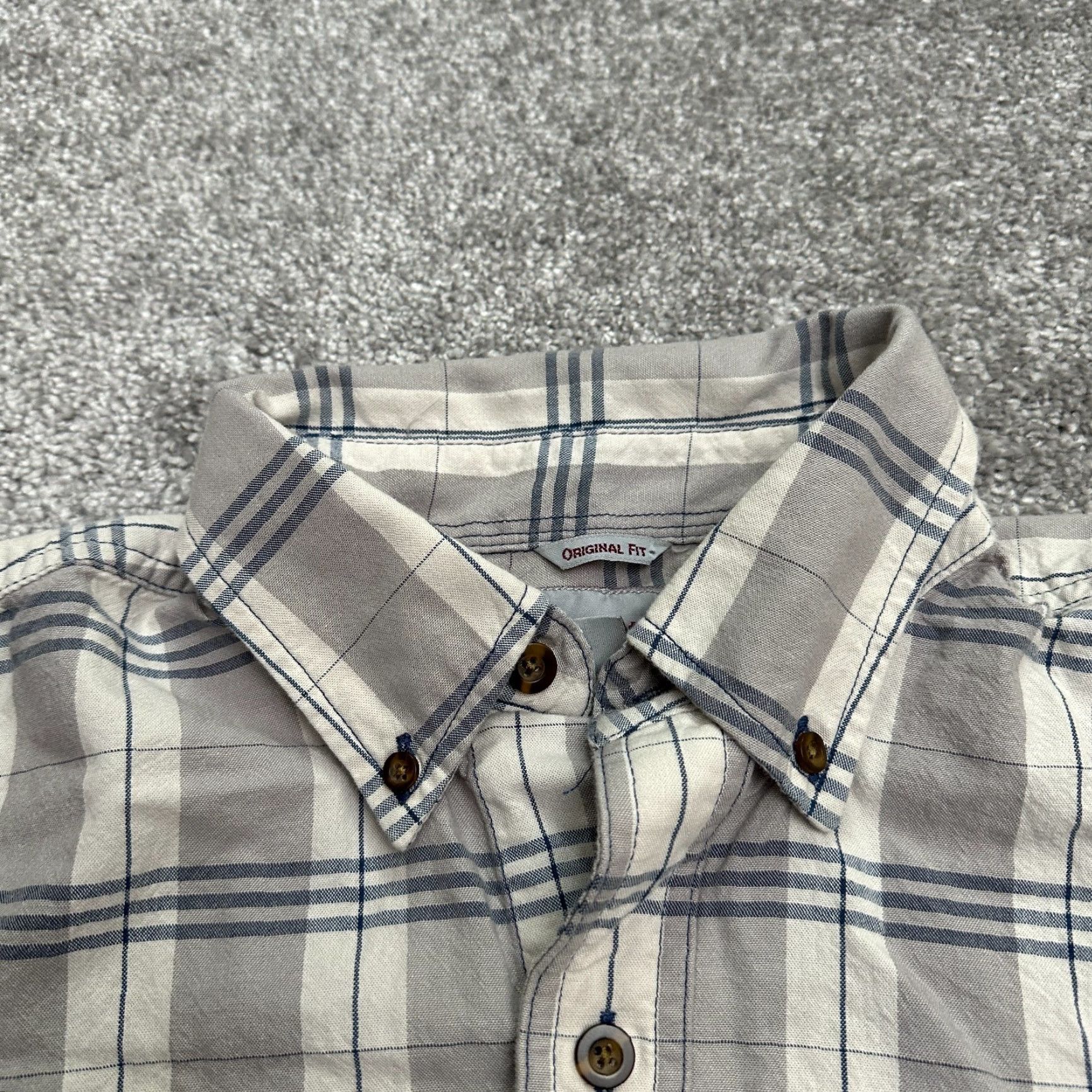 Carhartt Carhartt Original Fit Button Down Shirt Mens Medium Multi Plaid Short Sleeve Top Size US M / EU 48-50 / 2 - 4 Thumbnail
