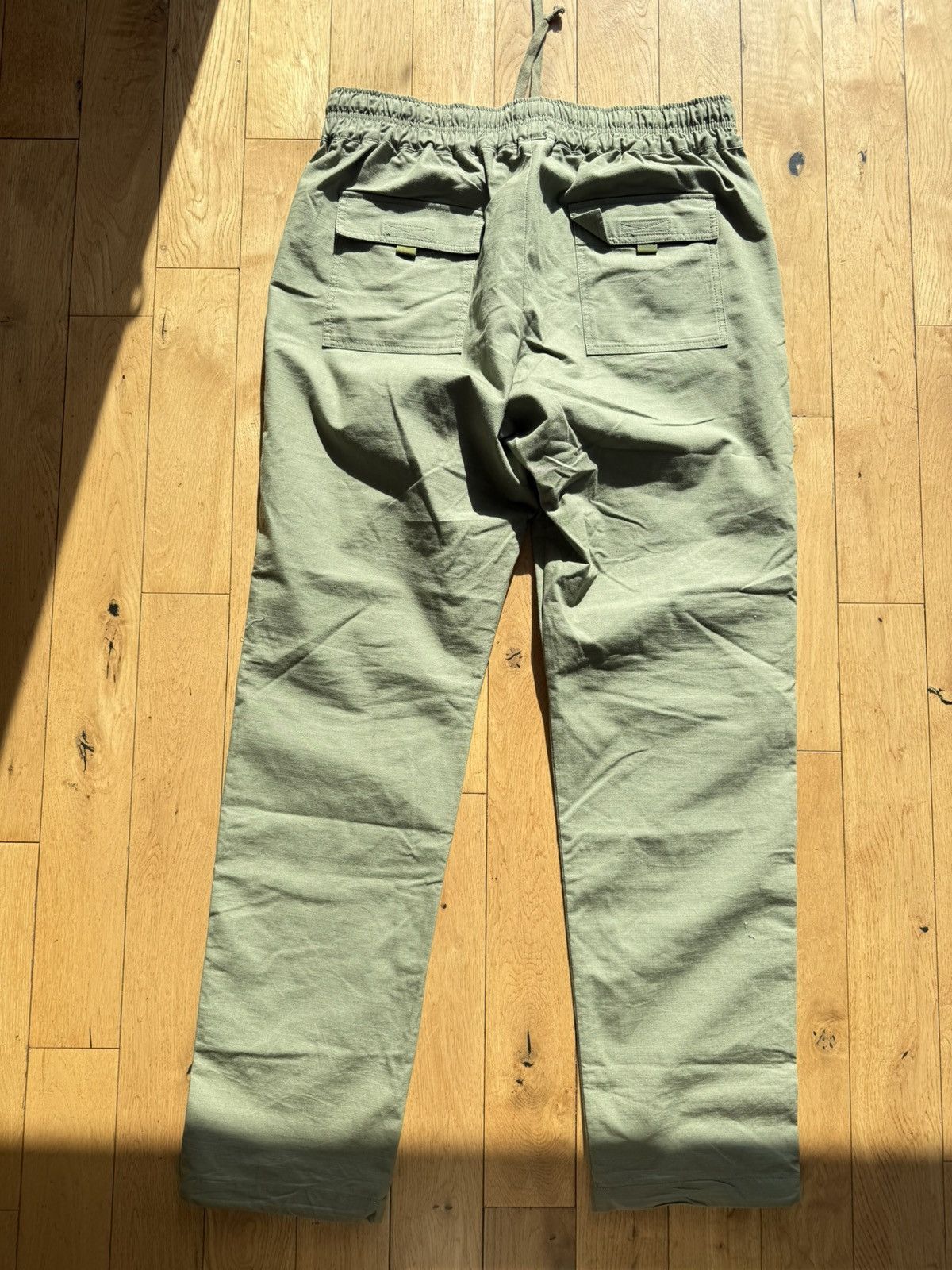 John Elliott John Elliot Cotton Blend Cargo Trousers Size US 36 / EU 52 - 2 Thumbnail