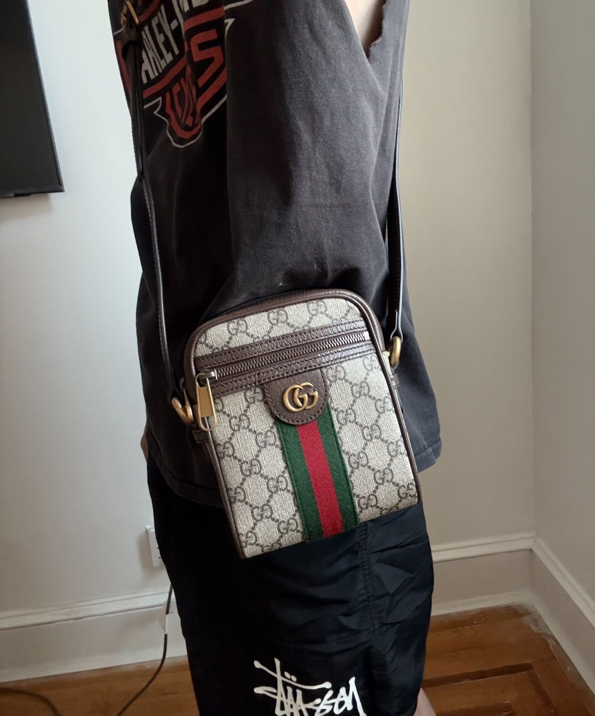 Gucci GUCCI Ophidia Shelly Line GG Supreme Shoulder Bag Size ONE SIZE - 15 Thumbnail