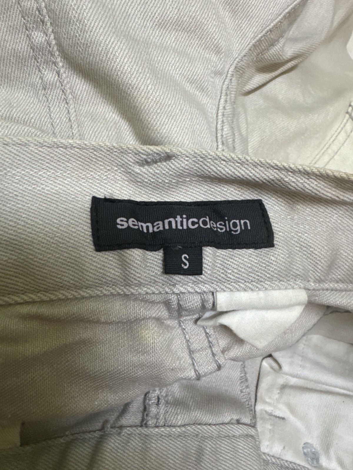 Hysteric Glamour Vintage Y2K Semantic Design Claw Mark Acid Wash Denim Jeans Size US 29 - 15 Thumbnail