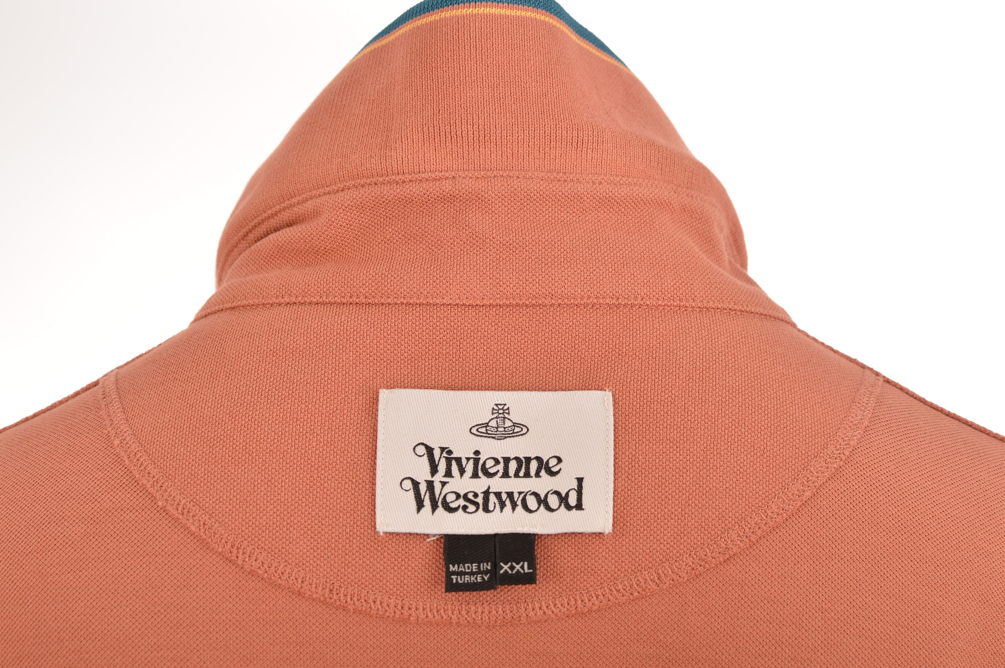 Vivienne Westwood Vivienne Westwood Premium Orb Logo Polo Shirt Size US XXL / EU 58 / 5 - 7 Thumbnail
