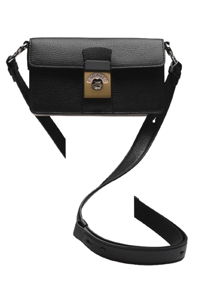 Maison Margiela oc11z0325 Size: OS / New Lock Horizontal Bag in Black Size ONE SIZE - 1 Thumbnail