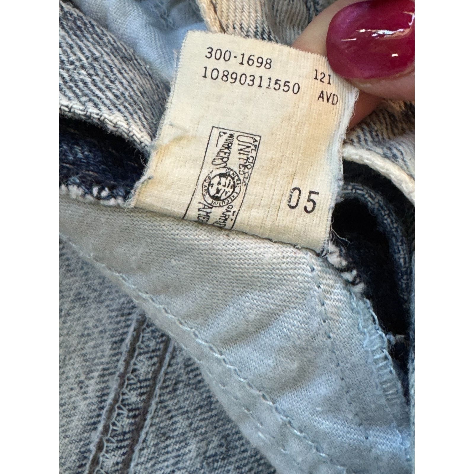 Lee Lee Riders Vintage Stonewashed Jeans - Size 9 Length 31" Size 28" / US 6 / IT 42 - 7 Thumbnail